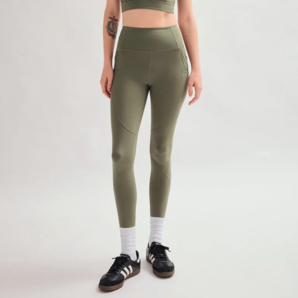 MAROON Girlfriend Collective Compressive Moto Pocket Leggings